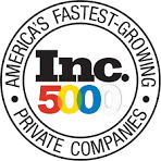 Inc. 5000 fastest-growing private companies logo.